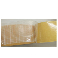 Fiberglass Mesh Double Sided Tape With Yellow Release Paper Liner
